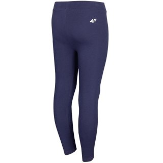 Legginsy dla dziewczynki 4F granatowe HJL22 JLEG001 31S 4F