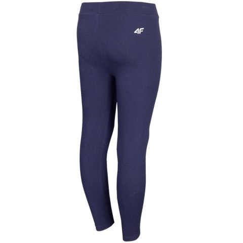 Legginsy dla dziewczynki 4F granatowe HJL22 JLEG001 31S 4F
