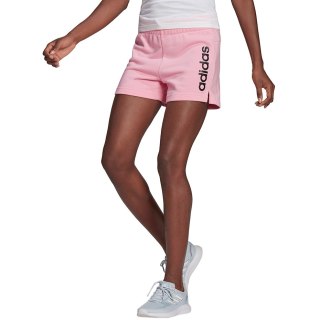 Spodenki damskie adidas Essentials Slim Logo różowe HD1699 Adidas