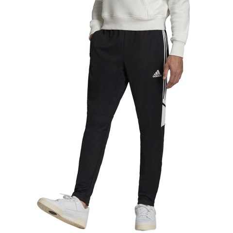 Spodnie męskie adidas Condivo 22 Track Pant czarne HA6241 Adidas teamwear Spodnie męskie adidas Condivo 22 Track Pant czarne HA6241 Adidas teamwear