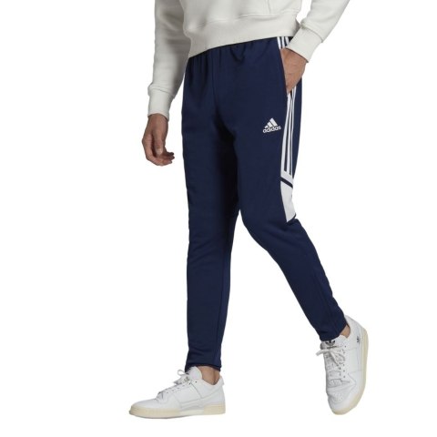 Spodnie męskie adidas Condivo 22 Track Pants granatowe HB0003 Adidas teamwear Spodnie męskie adidas Condivo 22 Track Pants granatowe HB0003 Adidas teamwear