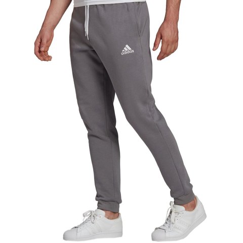 Spodnie męskie adidas Entrada 22 Sweat Pant szare H57531 Adidas teamwear Spodnie męskie adidas Entrada 22 Sweat Pant szare H57531 Adidas teamwear