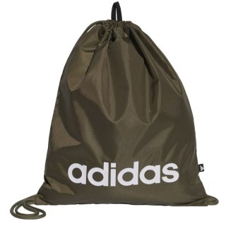 Worek na buty i odzież adidas Linear Gymsack JX9045 zielony Adidas
