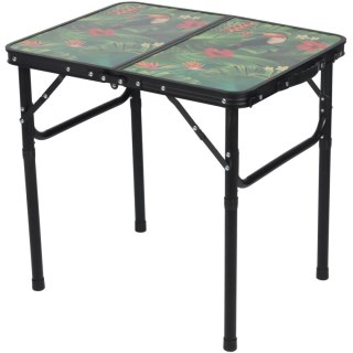 STOLIK TURYSTYCZNY SKŁADANY KEMPINGOWY 60X45X25/56CM FLOWER
