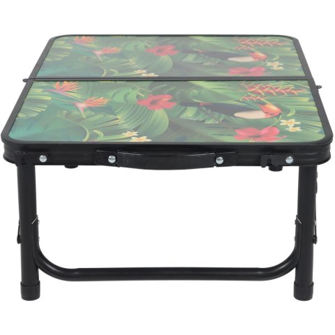 STOLIK TURYSTYCZNY SKŁADANY KEMPINGOWY 60X45X25/56CM FLOWER