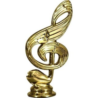 Figurka plastikowa muzyka - nutka F157/G