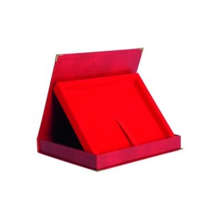 Etui z tworzywa sztucznego poziome w kolorze czerwonym - na deskę 230x180