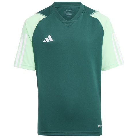 Koszulka adidas TIRO 23 Competition JSY HU1300 zielony 128 cm Adidas