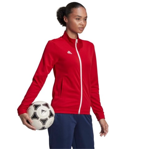 Bluza damska adidas Entrada 22 Track Jacket czerwona H57562 Adidas teamwear Bluza damska adidas Entrada 22 Track Jacket czerwona H57562 Adidas teamwear