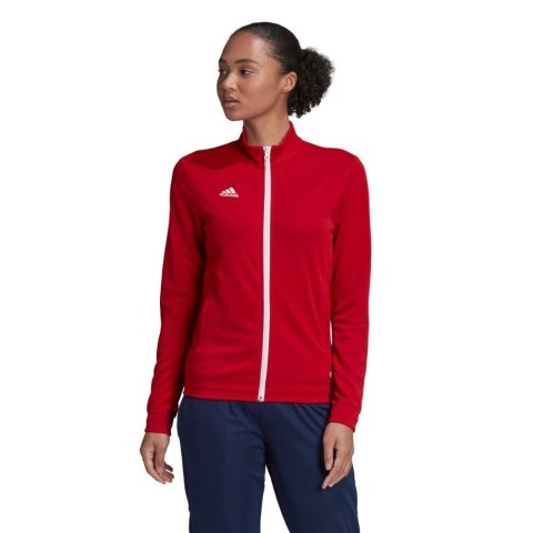 Bluza damska adidas Entrada 22 Track Jacket czerwona H57562 Adidas teamwear Bluza damska adidas Entrada 22 Track Jacket czerwona H57562 Adidas teamwear