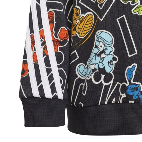 Bluza dla dzieci adidas Disney Mickey Mouse czarno-kolorowa HK4695 Adidas Bluza dla dzieci adidas Disney Mickey Mouse czarno-kolorowa HK4695 Adidas