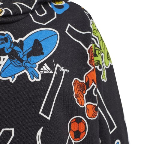 Bluza dla dzieci adidas Disney Mickey Mouse czarno-kolorowa HK4695 Adidas Bluza dla dzieci adidas Disney Mickey Mouse czarno-kolorowa HK4695 Adidas