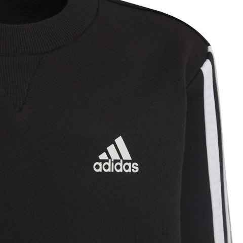 Bluza dla dzieci adidas Essentials 3 Stripes czarna H65788 Adidas Bluza dla dzieci adidas Essentials 3 Stripes czarna H65788 Adidas