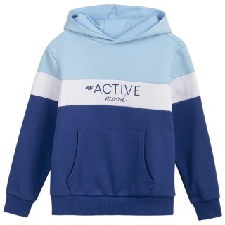 Bluza dla dziewczynki 4F niebieska HJL22 JBLD002 33S 4F