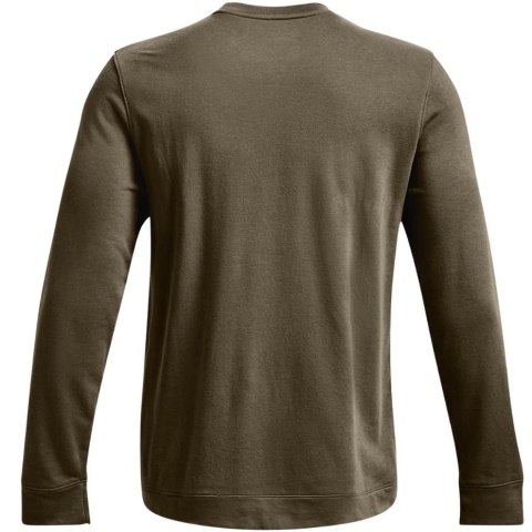Bluza męska Under Armour UA Rival Terry Logo Crew zielona 1370391 361 Under Armour