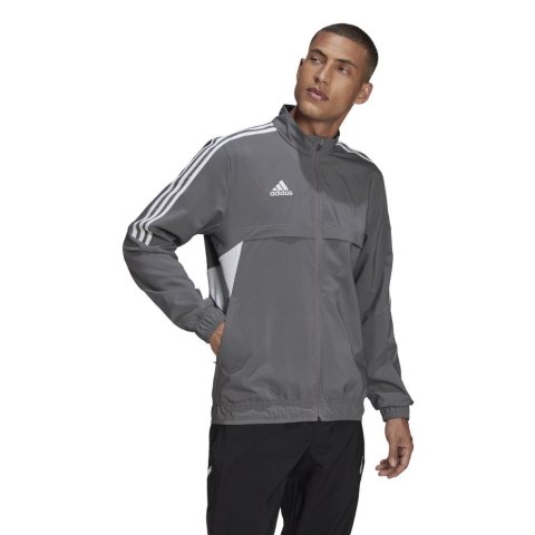 Bluza męska adidas Condivo 22 Presentation szara HD2272 Adidas teamwear Bluza męska adidas Condivo 22 Presentation szara HD2272 Adidas teamwear