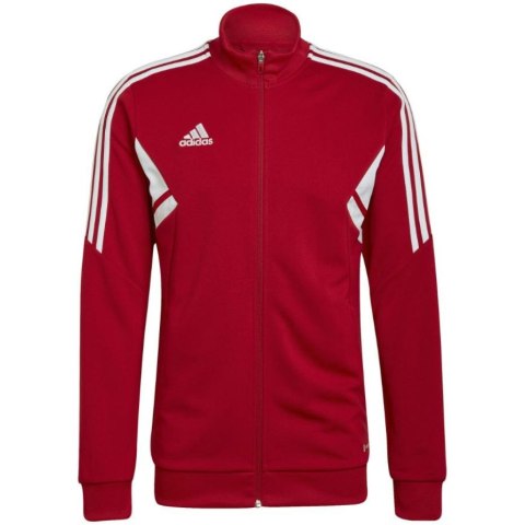 Bluza męska adidas Condivo 22 Track Jacket czerwona HA6250 Adidas teamwear Bluza męska adidas Condivo 22 Track Jacket czerwona HA6250 Adidas teamwear