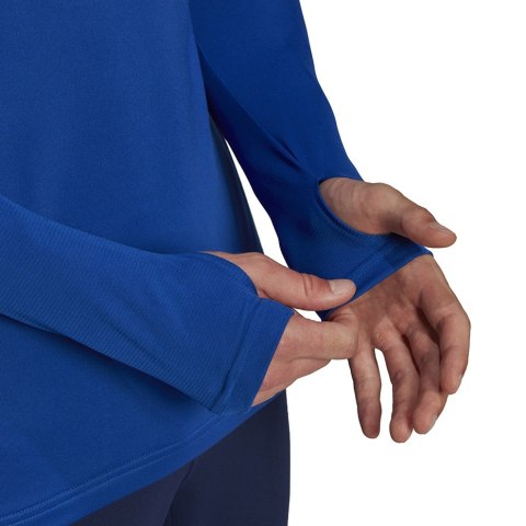 Bluza męska adidas Condivo 22 Training 1/2 zip niebiesko-biała HA6271 Adidas teamwear Bluza męska adidas Condivo 22 Training 1/2 zip niebiesko-biała HA6271 Adidas teamwear