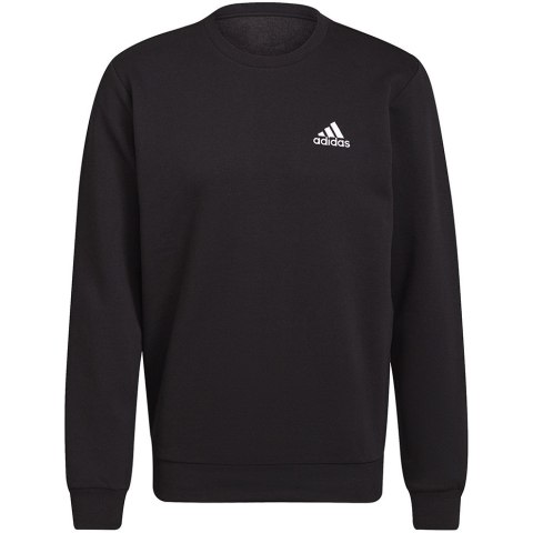 Bluza męska adidas Essentials Fleece Sweatshirt czarna GV5295 Adidas Bluza męska adidas Essentials Fleece Sweatshirt czarna GV5295 Adidas