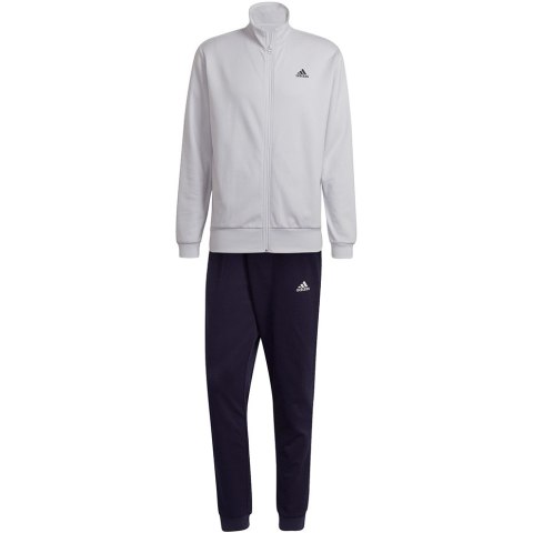 Dres męski adidas Logo Graphic Track Suit szaro-granatowy H61134 Adidas Dres męski adidas Logo Graphic Track Suit szaro-granatowy H61134 Adidas