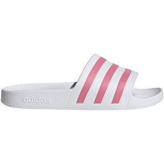 Klapki damskie adidas Adilette Aqua biało-różowe GZ5237 Adidas