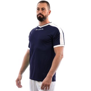 Koszulka Givova Revolution Interlock granatowo-biała MAC04 0403 Givova