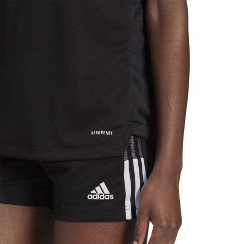 Koszulka damska adidas Condivo 21 Training Jersey czarna GM7582 Adidas teamwear Koszulka damska adidas Condivo 21 Training Jersey czarna GM7582 Adidas teamwear