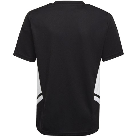 Koszulka dla dzieci adidas Condivo 22 Jersey czarno-biała HA6278 Adidas teamwear Koszulka dla dzieci adidas Condivo 22 Jersey czarno-biała HA6278 Adidas teamwear