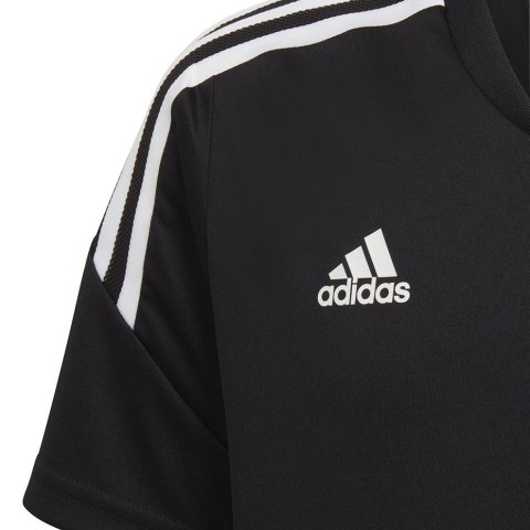 Koszulka dla dzieci adidas Condivo 22 Jersey czarno-biała HA6278 Adidas teamwear Koszulka dla dzieci adidas Condivo 22 Jersey czarno-biała HA6278 Adidas teamwear
