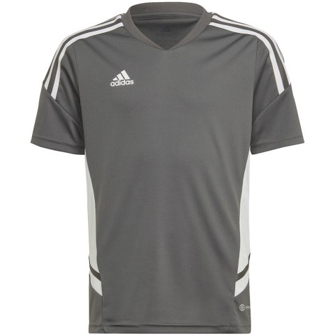 Koszulka dla dzieci adidas Condivo 22 Jersey szara HD2319 Adidas teamwear Koszulka dla dzieci adidas Condivo 22 Jersey szara HD2319 Adidas teamwear