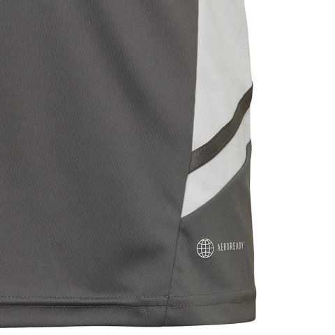 Koszulka dla dzieci adidas Condivo 22 Jersey szara HD2319 Adidas teamwear Koszulka dla dzieci adidas Condivo 22 Jersey szara HD2319 Adidas teamwear