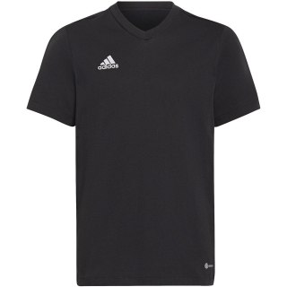 Koszulka dla dzieci adidas Entrada 22 Tee czarna HC0443 Adidas teamwear