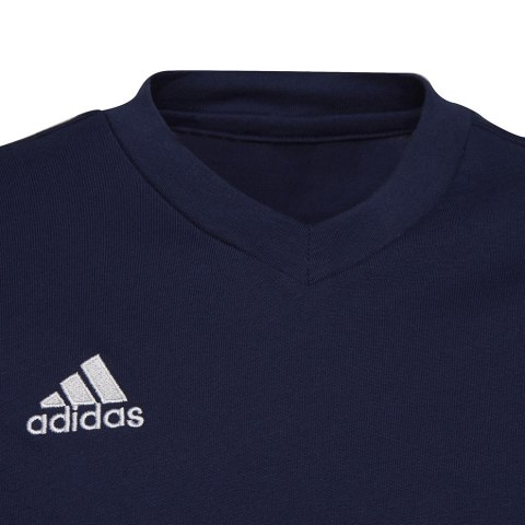 Koszulka dla dzieci adidas Entrada 22 Tee granatowa HC0445 Adidas teamwear Koszulka dla dzieci adidas Entrada 22 Tee granatowa HC0445 Adidas teamwear