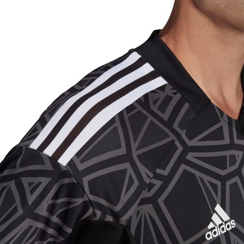 Koszulka męska Condivo 22 Goalkeeper Jersey Short Sleeve czarna HB1619 Adidas teamwear Koszulka męska Condivo 22 Goalkeeper Jersey Short Sleeve czarna HB1619 Adidas teamwear