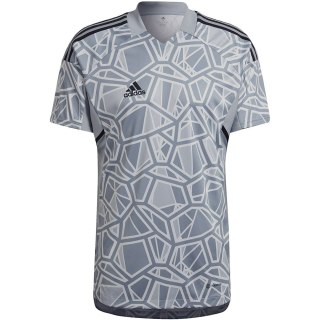 Koszulka męska Condivo 22 Goalkeeper Jersey Short Sleeve szara HB1622 Adidas teamwear