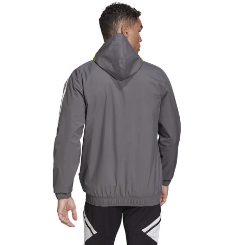 Kurtka męska adidas Condivo 20 All-weather Jacket grafitowa HD2293 Adidas teamwear Kurtka męska adidas Condivo 20 All-weather Jacket grafitowa HD2293 Adidas teamwear