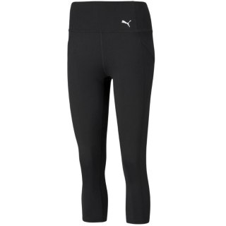Legginsy damskie Puma 3/4 Train Favorite Forever High Waist czarne 520266 01 Puma