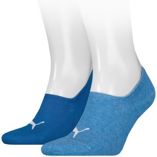 Skarpety Puma Unisex Footie 2P niebieskie 907981 14 Puma