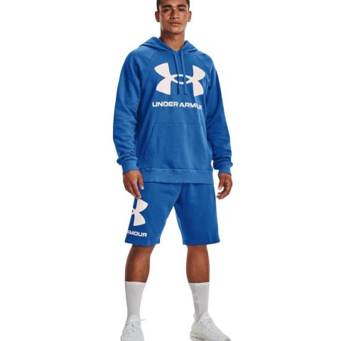 Spodenki męskie Under Armour Rival FLC Big Logo Shorts niebieskie 1357118 474 Under Armour Spodenki męskie Under Armour Rival FLC Big Logo Shorts niebieskie 1357118 474 Under Armour
