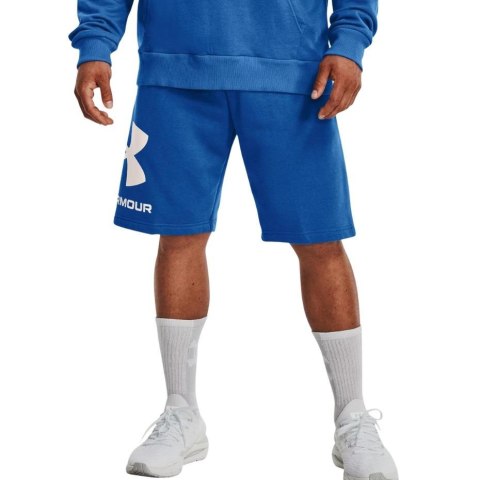 Spodenki męskie Under Armour Rival FLC Big Logo Shorts niebieskie 1357118 474 Under Armour Spodenki męskie Under Armour Rival FLC Big Logo Shorts niebieskie 1357118 474 Under Armour