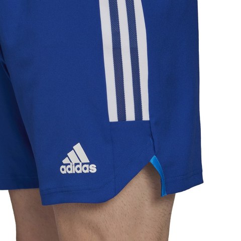Spodenki męskie adidas Condivo 22 Match Day Shorts niebieskie HA0599 Adidas teamwear Spodenki męskie adidas Condivo 22 Match Day Shorts niebieskie HA0599 Adidas teamwear