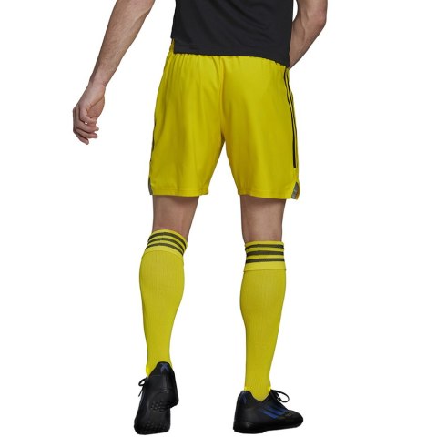 Spodenki męskie adidas Condivo 22 Match Day żółto-czarne HA3511 Adidas teamwear Spodenki męskie adidas Condivo 22 Match Day żółto-czarne HA3511 Adidas teamwear