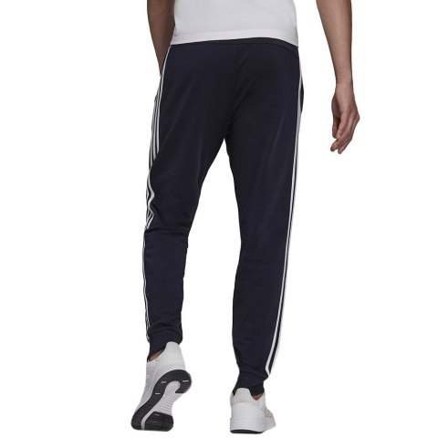 Spodnie męskie adidas Primegreen Essentials Warm-Up granatowe H46106 Adidas Spodnie męskie adidas Primegreen Essentials Warm-Up granatowe H46106 Adidas