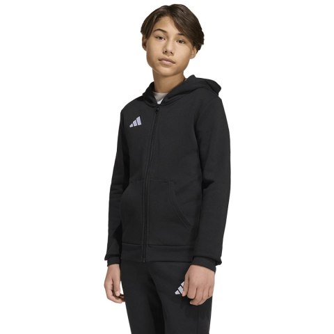 Bluza adidas ENTRADA 26 Hoody Full Zip Junior KH1782 czarny 116 cm Adidas