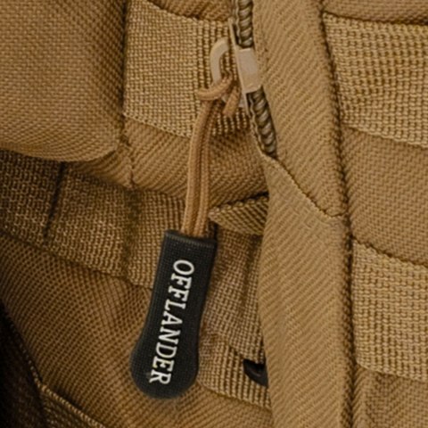 OFFLANDER PLECAK TURYSTYCZNY SURVIVAL COMBO 38L KHAKI OFFLANDER