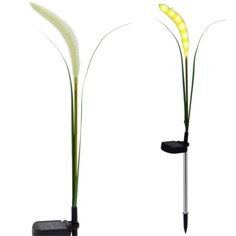 LAMPA SOLARNA TRAWA 6 LED 75CM