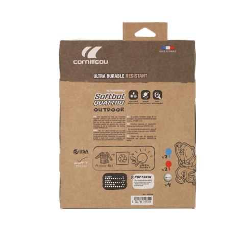 CORNILLEAU ZESTAW SOFTBAT QUATTRO 4 RAKIETKI I 4 PIŁECZKI 454755 OUTDOOR Cornilleau