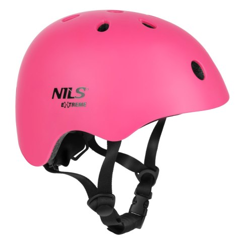 MT301 KASK RÓŻOWY S(52-56CM) NILS EXTREME NILS EXTREME
