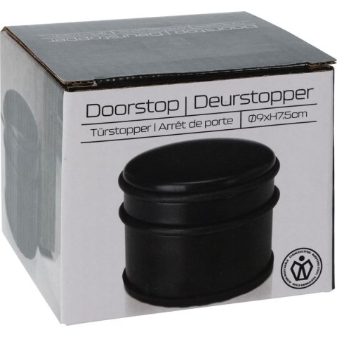 STOPER DO DRZWI 9CM CZARNY