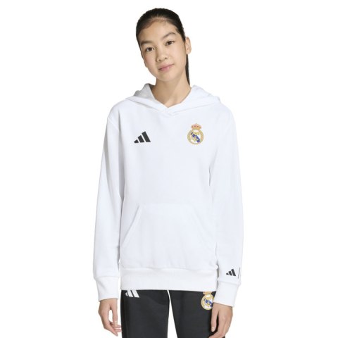 Bluza adidas Real Madryt HD Top Junior JY5854 152 cm biały Adidas